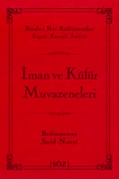 Iman ve Küfür Muvazeneleri - Büyük Boy - Termo Deri - Söz Yayinlari - Lügatli